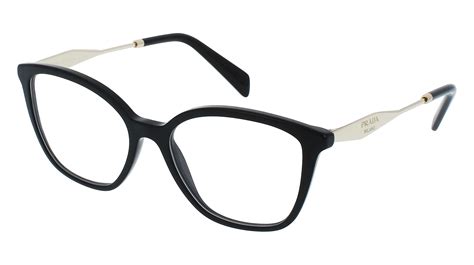 prada pr 02zv 1ab1o1|Prada PR 02ZV Butterfly Eyeglasses .